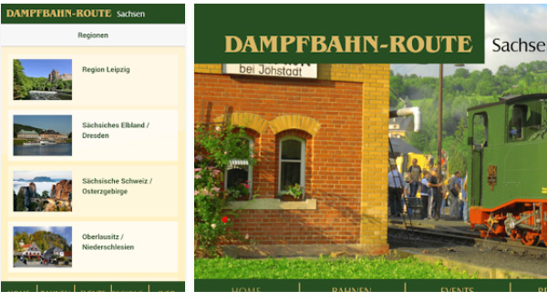 Dampfbahn-Route Sachsen